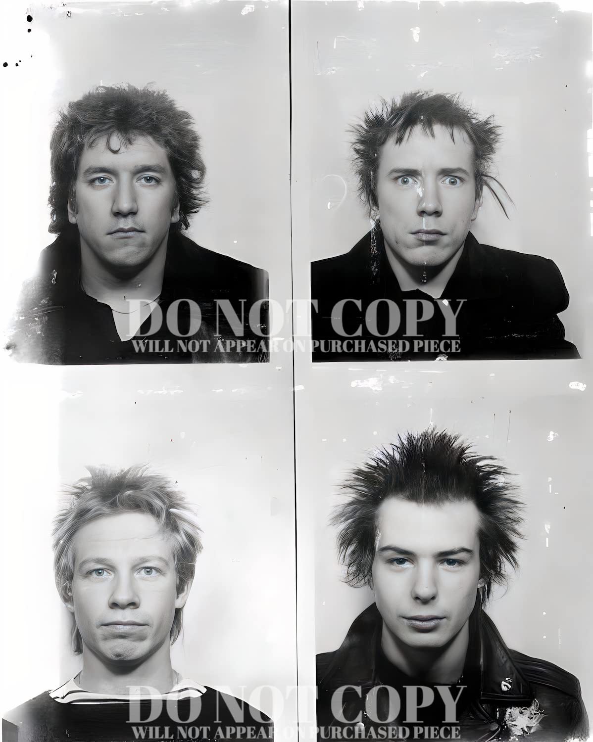 Amazon.com: Sex Pistols Poster 8 X 10 - Magnificent 1977 Mugshot